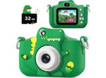 Fotocamera Selfie, Giocattolo, Ragazze, Ragazzi, Scheda Sd 32 Gb, Videoregistratore Hd 1080P, Regali Di Natale Per Bambini Di 3 4 5 6 7 8 9 10 Anni