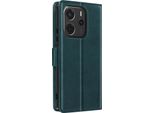 Avizar, Cover Per Xiaomi Redmi Note 14 4G Supporto Video, Blu-Verde
