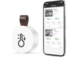 Oqimax Termometro Igrometro Bluetooth, Misuratore Di Temperatura E Umidità Con App E Memorizzazione Dei Dati, Sensore Digitale Per Casa, Serra, Cantina, Confezione 1