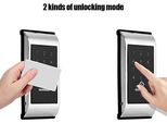 Digital Electronic Smart Lock Door Touch Tastiera Password (Argento)