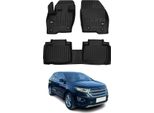 2014-2024 Ford Edge Tappetini Tpe Nero 4 Pz