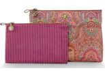 Pip Studio Borsa Da Toilette Caryn Cosmetic Bags Combi Jabali Red Rosso