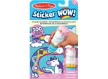 Adesivi Melissa & Doug Wow Unicorno Timbro E Tampone Adesivo