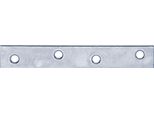 Alberts 824600 Connettore Piatto, Stretto, Zincato Sendzimir, 136 X 20 Mm, Set Da 100