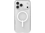 Custodia Per Iphone 17 Pro Max, Zagg Crystal Palace Snap Con Magsafe, Trasparente E Bianca