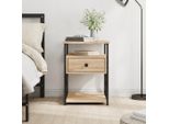 Maison Exclusive - Comodino In Rovere Sonoma 40X42X55 Cm Materiale Ligneo