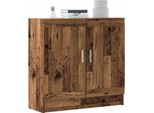 Maison Exclusive - Libreria Effetto Legno Antico 82,5X30,5X80 Cm Materiale Ligneo