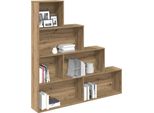 Maison Exclusive - Libreria In Rovere Artigianale 157X24X160 Cm Materiale Ligneo