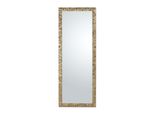 Mo.Wa Specchio Specchio Da Parete Specchio A Figura Intera Moderno 55X145 Cm Argento Cornice In Legno Antico Specchio Verticale E Orizzontale, Specchio Per Corridoio Specchio Per Armadio