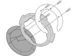 Kappa Tanklock Befestigung Aprilia Tuareg 660 '21 Suzuki Hayabusa '21-'22