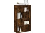 Maison Exclusive - Libreria In Rovere Affumicato 60X24X101,5 Cm Materiale Ligneo