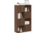 Maison Exclusive - Libreria Effetto Rovere Marrone 60X24X101,5 Cm Materiale Ligneo