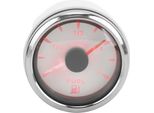 52MM Indicatore Livello Carburante 0?190�� Misuratore Serbatoio Carburante Con 7 Colori Retroilluminazione Per Auto Barca Rv Yachtwhite
