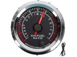 2In 12V Aria Rapporto Carburante Gauge 7 Colori Led Alta Precisione Professionale Afr Meter Universale Per Auto