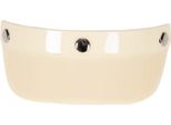 Universale Moto 3 Bottoni A Pressione Visiera Flip Up Down Open Face Casco Paravento