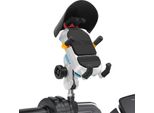 Supporto Del Telefono Del Motociclo Supporto Impermeabile Del Telefono Cellulare Del Motociclo Anti-Furto 360�� Rotazione M8 Supporto A Vite Per Telefono Da 3,5-6,5 Pollici