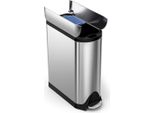 Cestino Per Rifiuti Simplehuman CW2017 Butterfly 2X20 L In Acciaio Inox Spazzolato