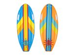 Bestway 42046 Materasso Gonfiabile Surfboard 114 X 46 Cm Per Bambini, Blu/Rosa