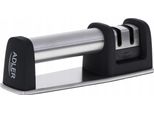 Adler Ad 4489 Affilacoltelli, 2 Fasi, Nero/Acciaio Inox