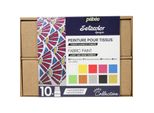 Set Per La Colorazione Di Tessuti Chiari E Scuri - 10 X 45 Ml.