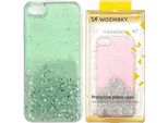Wozinsky Star Glitter Cover Custodia Con Glitter Samsung Galaxy A41 Verde