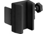 Inline® Morsetto Per Gambe Da Tavolo Per Bande Di Prese, Morsetto A Vite, Nero