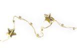 Catena Di Natale Emos Led Oro - Stelle, 1,9 M, 2X Aa, Per Interni, Bianco Caldo, Timer, DCGW09