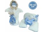 Llorens M740-77 Vestito Da Bambola Neonato Taglia 40-42 Cm