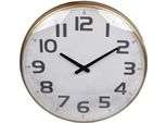 Orologio Da Parete Dresda 43X6,5X43 Cm Ottone/Metallo