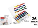Acquerello Con Pennello Ad Acqua 36 Colori