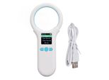 Lettore Di Etichette Animali Scanner Portatile Di Id Microchip Per Animali Domestici 134,2 Khz/125 Khz Ricarica Usb