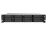 Qnap TS-1273AU-RP-8G Server Nas/Di Archiviazione Rack (2U) Ryzen Embedded V1500B 8 Gb DDR4 0 Tb Qnap Qts Alluminio, Nero