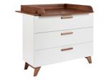 Jimmylee Wickelkommode Emely, Holzgriff, 3 Schublade(n) Schubladen, 110x98x80 cm, Made in Germany, Babymöbel, Wickelkommoden & Zubehör, Wickelkommoden