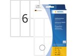 Herma 2480 2480 Etichette Multiuso - Bianco, 34X67 Mm, Opaco, 192 Pezzi