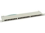 Inline - Patch Panel - RJ-45 X 24 - Hellgrau, Ral 7035 - 0,5U (76224A)