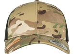 Flexfit 6606MC | Retro Trucker Multicam®, Chiusura A Strappo - Colore: Multicam - Taglia: Unica