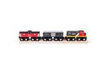 Bigjigs Rail Treno Merci Cn + Binari