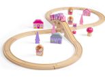 Bigjigs Rail Binario In Legno Per Treni Otto Per Principesse 35 Pezzi