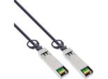 Inline - Cavo Di Connessione Diretta 10Gbase - Da Sfp+ A Sfp+ - 3,0 M - Doppio Isolamento - SFF-8431/SFF-8432 - Passivo - Nero (