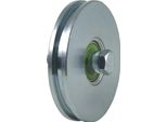 Ruota A Gola Quadrata Da 120 Mm Con 1 Cuscinetto A Sfera
