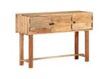 Vidaxl Credenza 115X35X75 Cm In Legno Massiccio Di Acacia