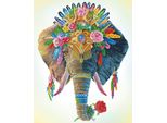 Brandunit DD11.002 - Diamond Dotz® Set Di Pittura Originale Con Diamanti Elefante Boemo 41X51 Cm