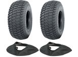 Set Di 2 - Pneumatico Wanda P332 Grass 4.10/3.50-4 4Ply Tl & 4.10/3.50-4 / 4.00-4 / 1