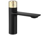 Rubinetto Da Lavabo Rea Storm Black Gold Low