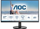 Aoc Q27B3MA Aoc 68,6Cm (27") Q27B3MA 16:09 2Xhdmi+Dp Nero"