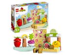 Lego 10983 Duplo Il Mio Primo Mercato Biologico, Set Di Negozi Per Bambini E Bambine, Giocattolo Educativo Per Bambini Da 1,5 Anni, Accessori Per Frutta E Verdura