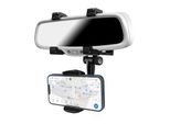 Supporto Per Smartphone Per Auto Attacco Allo Specchio Ruotabile A 360° - Nero