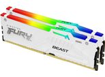 Kingston Technology Fury Beast 32 Gb 5600 Mt S DDR5 CL36 Dimm Kit Da 2 Moduli White Rgb Expo