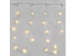 Catena Natalizia Emos Led - Ghiaccioli, 2,9 M, Per Interni Ed Esterni, Bianco Caldo, Programmi+Timer, D3CW02