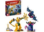 Lego Ninjago Arin's Battle Mech, Giocattolo Ninja Per Bambini Dai 4 Anni In Su Con Figure, Tra Cui Arin Con Mini Katana, Action Figure E Mech, Piccolo Regalo Per Bambini E Bambine 71804